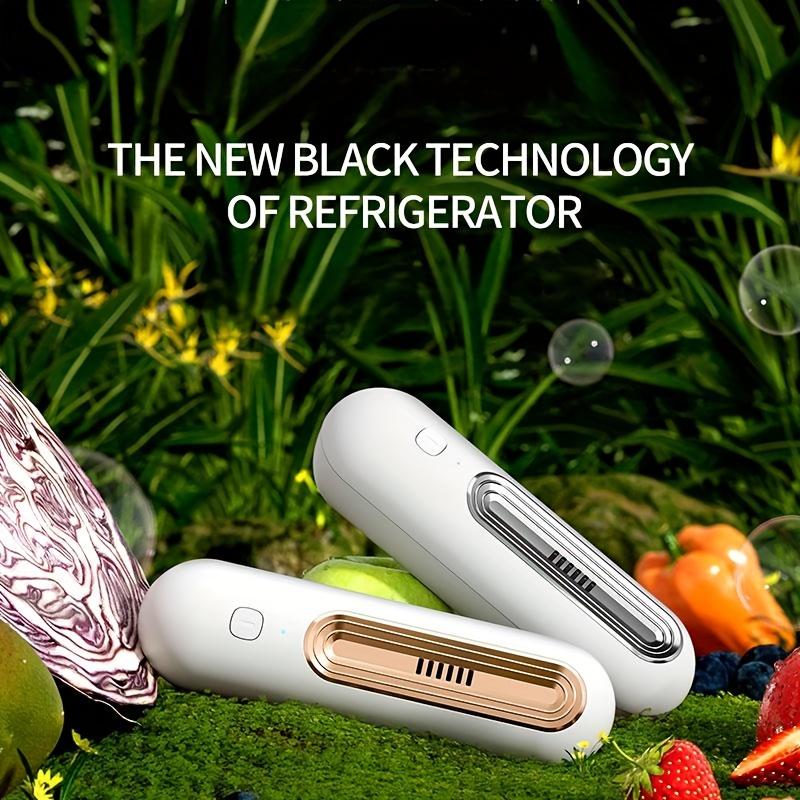 1pc Refrigerator Odor Remover USB Rechargeable Air Purifier Extend Food Shelf Life Remove Odors for Home Multiple Scenarios Use
