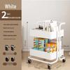 Xiayou Dual-Color Carbon Steel Kitchen Storage Trolley