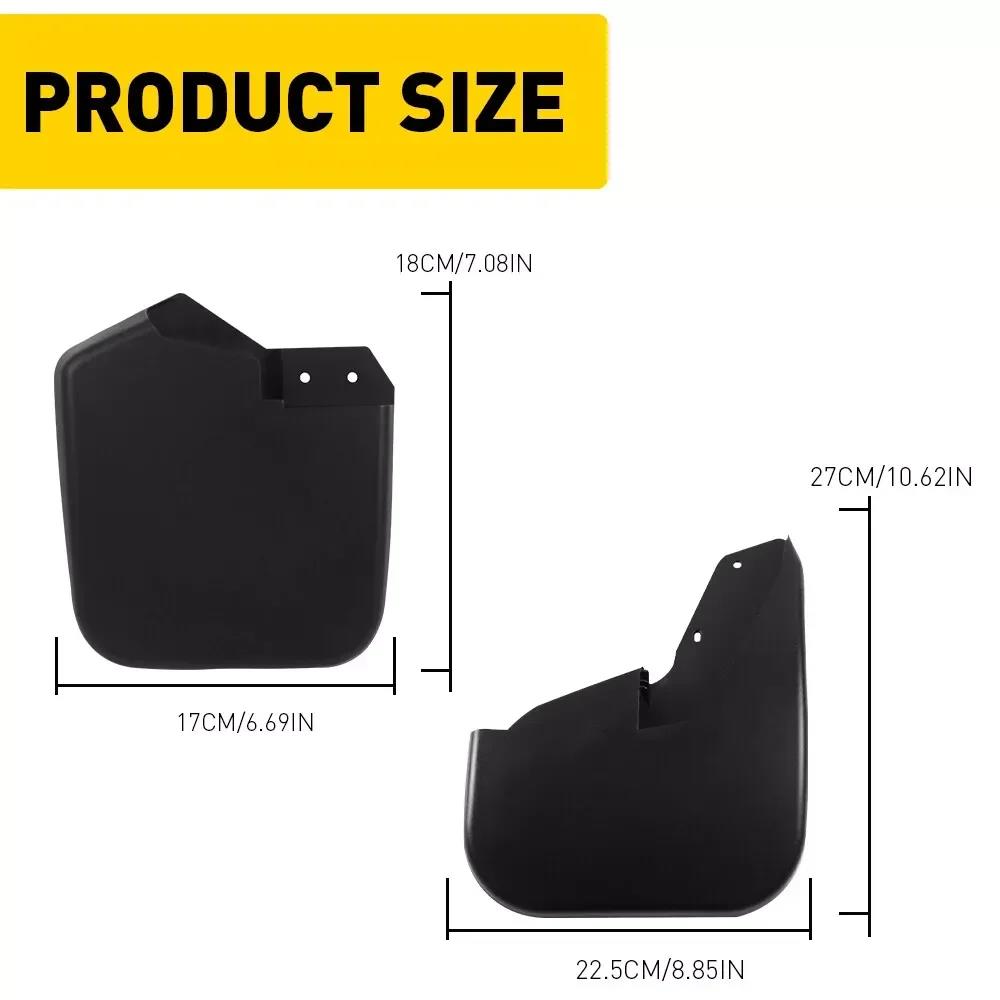 4pcs Mudguards Mudflaps Fender Front Rear Mud Flap Splash Guards for Ford Transit Custom Tourneo 2012+ 1915641 Auto AccessoriesGood product