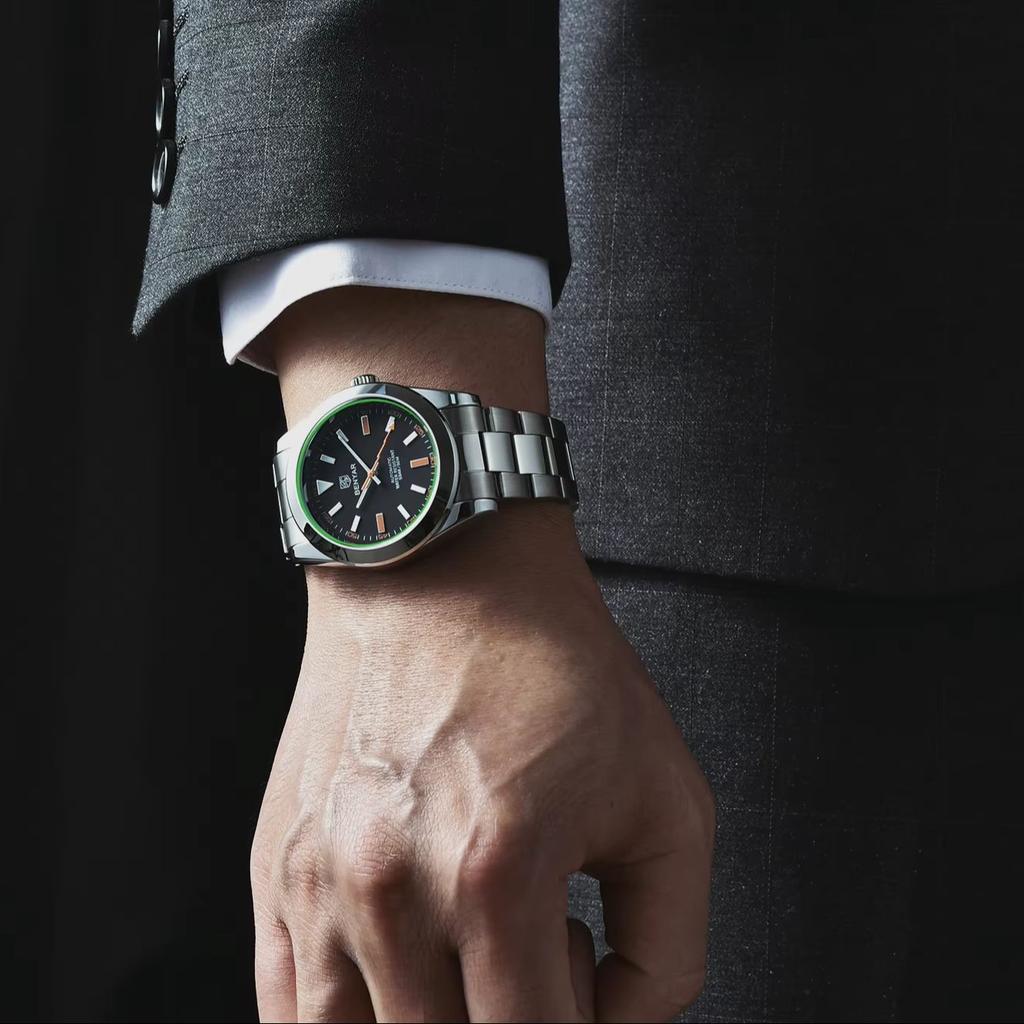 BENYAR Ceasuri Noi pentru Bărbați Top Brand Ceas de Lux Bărbați Mecanic Automatic Impermeabil 50M Ceas de Mână Sport pentru Bărbați BY5176 Cadou