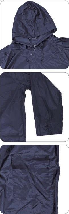 RAINCOAT. NAVY BLUE. SIZE 74654 VOREL