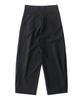 ANALOG MOOD Stp Balloon Pintuck Slacks (Black)