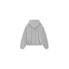 WE11DONE Solid Color Printed Hooded Zipper Long Sleeve Sweatshirt Women sweatshirt WD-TJ3-23-826-U-GY