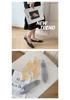 Yuzhihao Summer Women's Pointed Toe Closed Flat Sandals - Fashionable, Solid Color, Low Cut Design