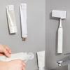 Wall Mounted Toothbrush Holder Facial Cleanser Stand Toothpaste Storage Rack