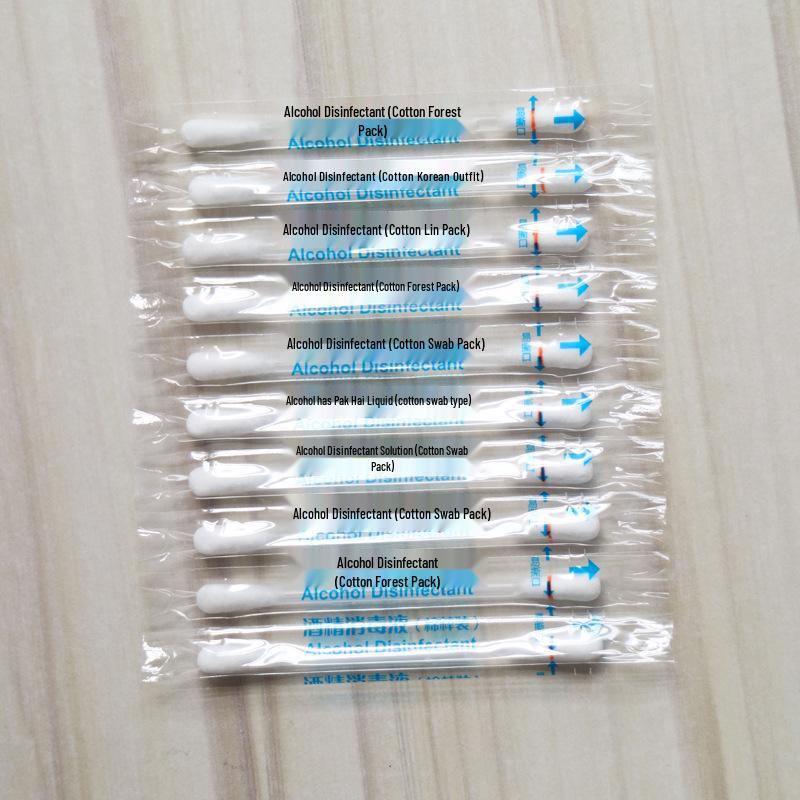 Waciki dezynfekujące z povidonem-jodem - Pakowane indywidualnie do przenośnej pielęgnacji ran