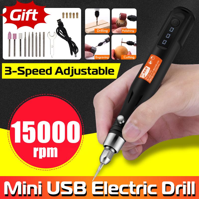 Buy Handheld Engraving Pen Rotary Tools 15000RPM 3 Speeds Handheld