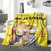 The Jetsons Family Adventure Multi Purpose Personalized Blanket Customize Your Name Warmthful Decor Throw For Sofa Couch Office Bed Picnics Four
