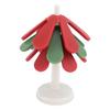 Silicone Tree Coasters for Xmas Decoration Heat Resistant Trivets Placemats for Hot Dishes