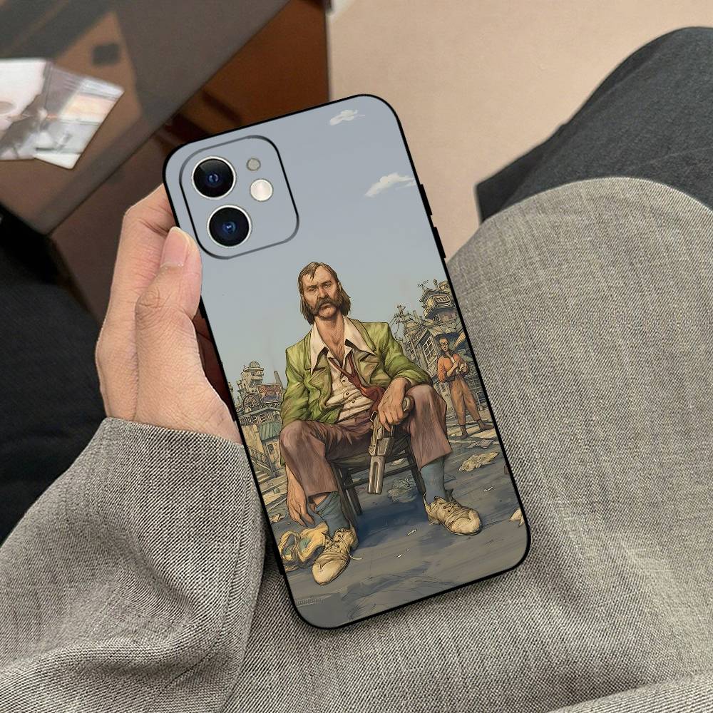 Game Disco G-ElysiumS Phone Case Black Phone Case For IPhone 17/16/15/13/14 Pro Max/ 11Plus/X/Xr/Xs Max 13mini