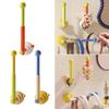 Vibranting Decorative Hook Organizers Holds Multiple Hair Accessories Prevents Tangling Sturdy Plastic Wall Mount