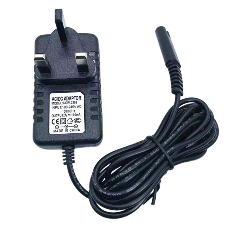 Waterpik Replacement Charger for Waterpik WP360 WP360W WP462 WP462W WP450 Cordless Water Flosser 3V DC Power Supply