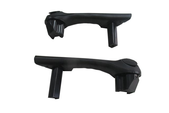 

For Renault Megane 2 2003 2009 Front Door Handle Grip Black Right Left Set 2 Pieces 7701475316