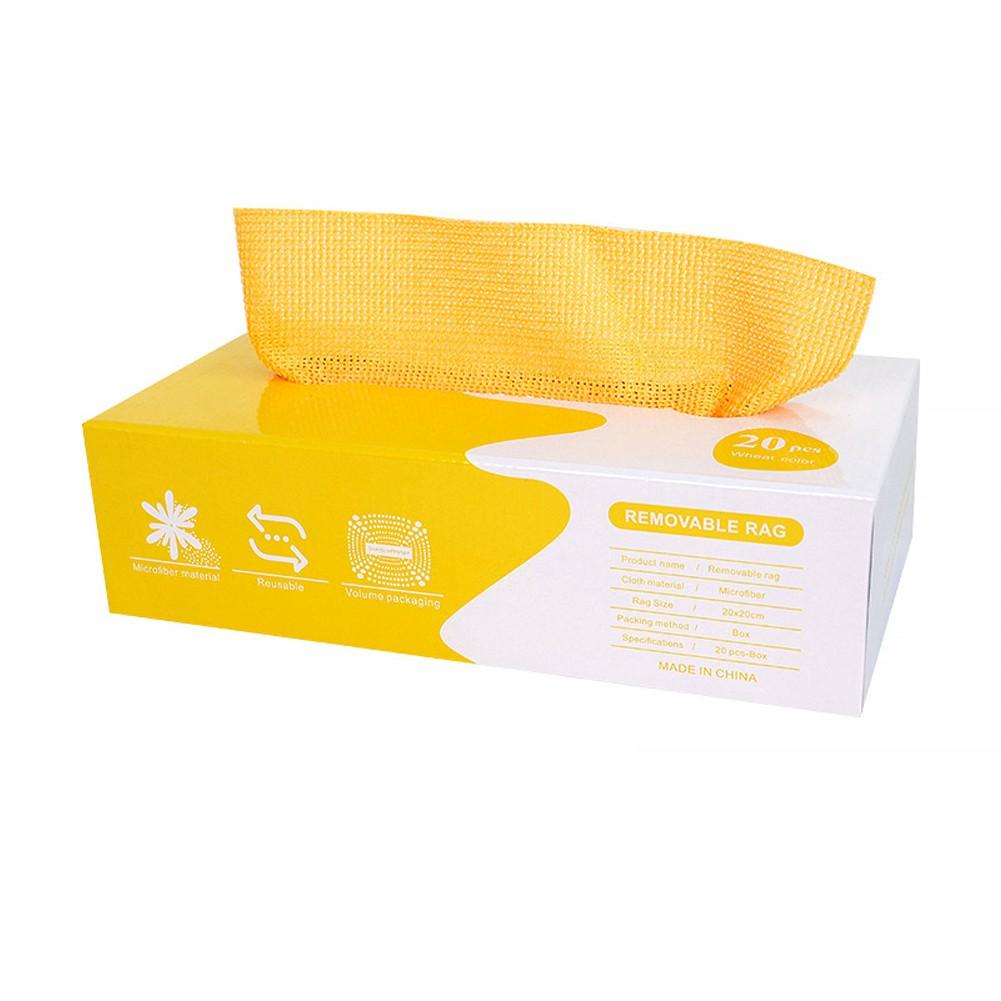 Boxed Dispensing Cloth Dish Wiping Cloth Compact And Functional