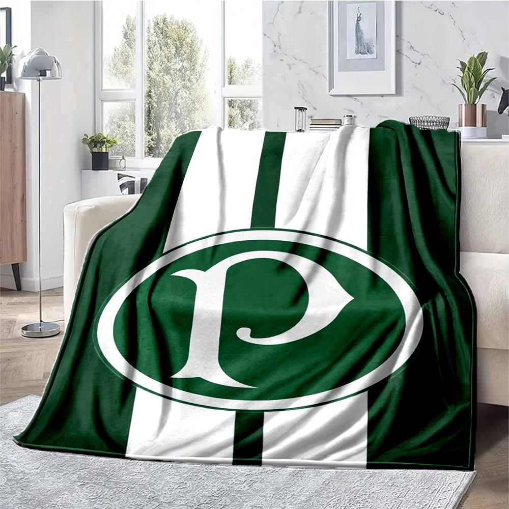Palmeiras Motiv Aufdruck Decke - Perfekt für Sofa, Bett, Reisen & Outdoor | Maschinenwaschbar, Gemütlich & Langlebig.