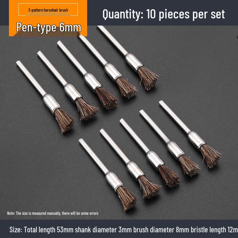 Electric Grinder Steel Wire Brush - Rust & Polishing Head for Walnut & Wenwan Grinding, Steel & Electric Brush.