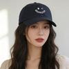 Cotton Baseball Cap With Embroidered Letters For Casual Sun Protection Men Women