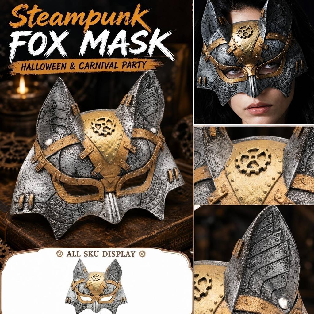 for Halloween Party - Animal Face Costume Accessory