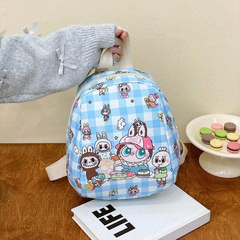 Labubu School Bag New Bag Cute Cartoon Small School Bag Casual Trend Versatile Backpack