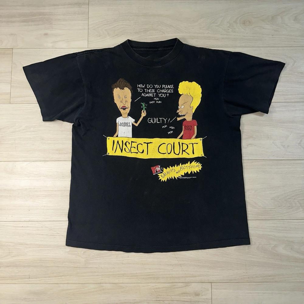 

Beavis And Butt-Head 1993 Insect Court Full Size S-5XL Unisex T-Shirt M