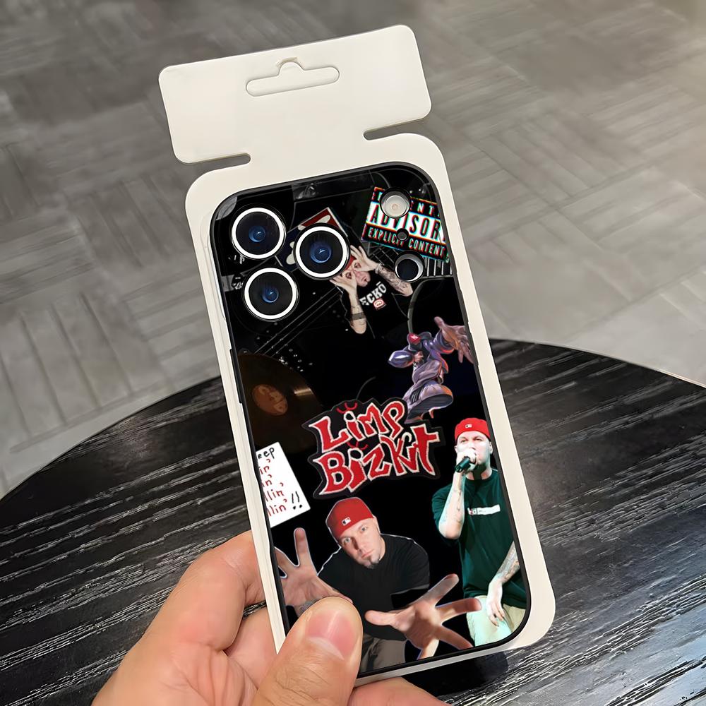 Rock Band L-Limp Bizkit Phone Case For IPhone 17 Air 16 E Pro Max 15 14 13 Mini 12 Pro 11 Max Plus Black Soft Shell