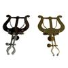 Brass Sheet Music Clip Holder Ergonomic Metal Design Sheet Music Organizer Metal Texture for Horn Trumpet Player