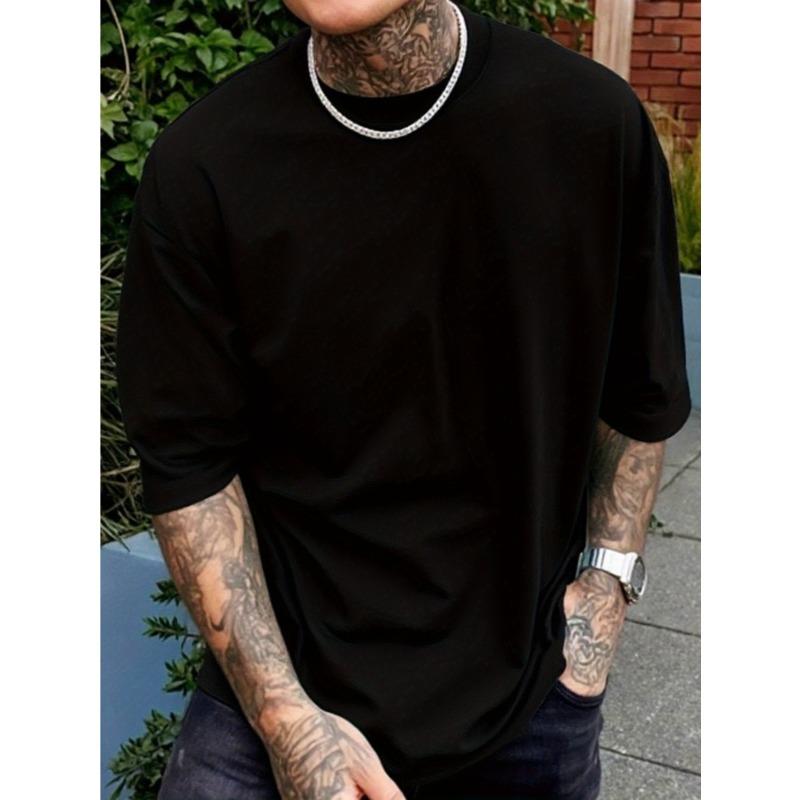 Men's Oversized Graphic T-Shirt with Alien & Print - Casual Tee,Regular Fit,Machine Washable,Round Neck,Casual Attire, Breathable,Streetwear