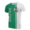 Nigeria Coat Of Arms T-shirt For Men Summer 3D Printed Oversized T Shirt Casual Tops Street Sports Short Sleeved Round Neck Tees