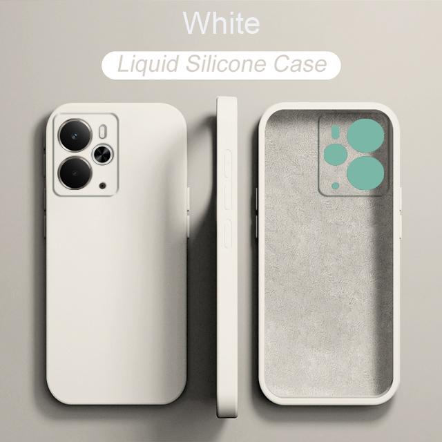 Weiche Flüssigsilikon Handyhülle Stoßfeste Hülle Für Realme 14 5G Realme 14T 5G