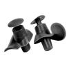 Silicone Waterproof DustProof Spiral Earplug for Children and Adults Swimming Accessory(Black )