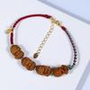 Handmade India Sandalwood Pendant: Creative Child Keychain or Car Ornament