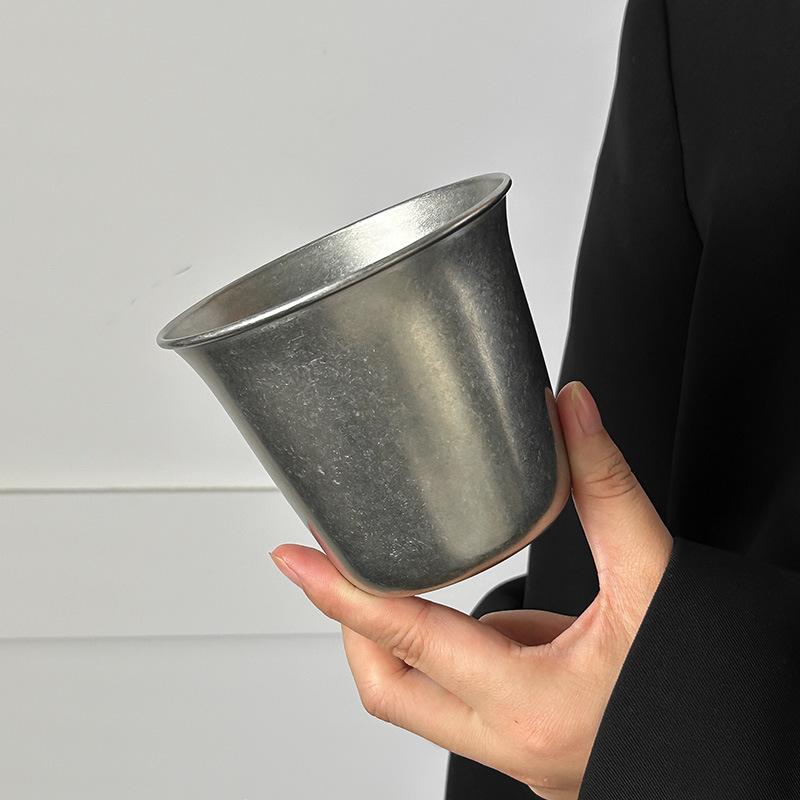 Mugs Ice Drink Cup Stainless Steel Coffee Mug 360Ml Portable Cup Travel Tumbler Coffee Jug Milk Tea Cups Office Water Mugs