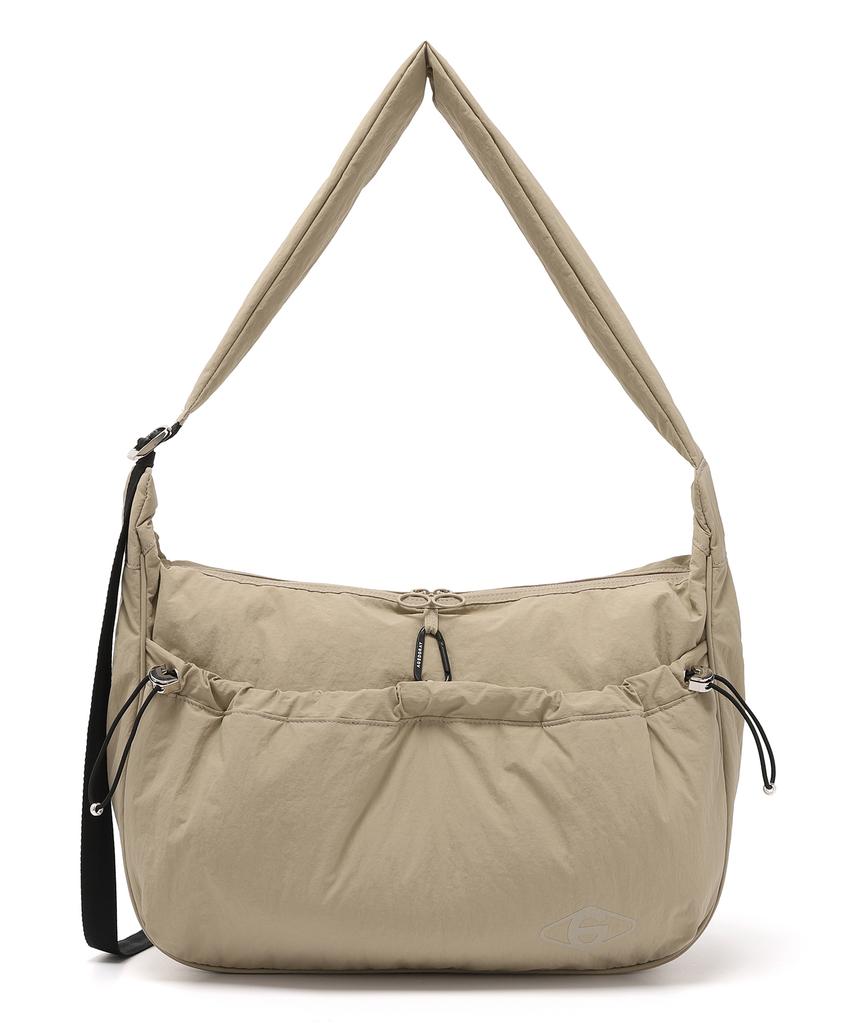 Aged Gray Longtail Messenger Bag (Beige)