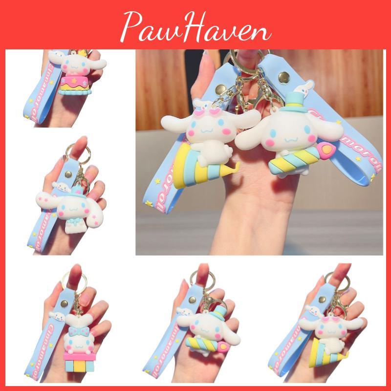 Cute Pvc Cartoon Keychain Party Gift Wholesale Jg-974