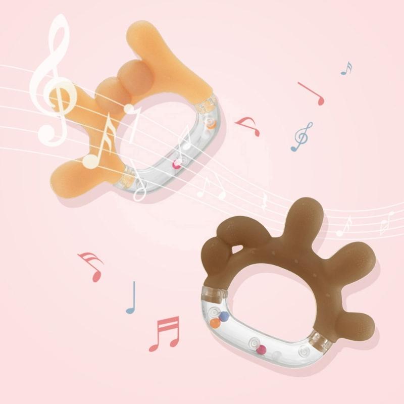 Baby Rattle Teething Toy for Babies Early Educational Infant Toy Gift for Boy Girl Newborn Sensory Toy Teether Shaker