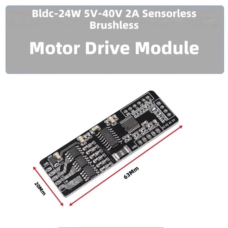 Brushless Hall Motor Driver Module 3Phase PWM Control Compact Design for Highly Speed Use Precise Control Applications