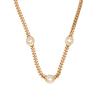 Necklace - LUXENTER - Odray - Brilliant Zirconia - 18-karat Yellow Gold Finish - Metal Alloy