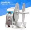 ZS-LRA3 Automatische Flachetiketten-Aufwickelmaschine für Bekleidungs-Waschetiketten Barcode