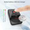 Convenient USB C Lithium Battery Charger Widely for LIR2032,LIR1632,LIR2025,LIR2016 Rechargeable Button Battery Charger