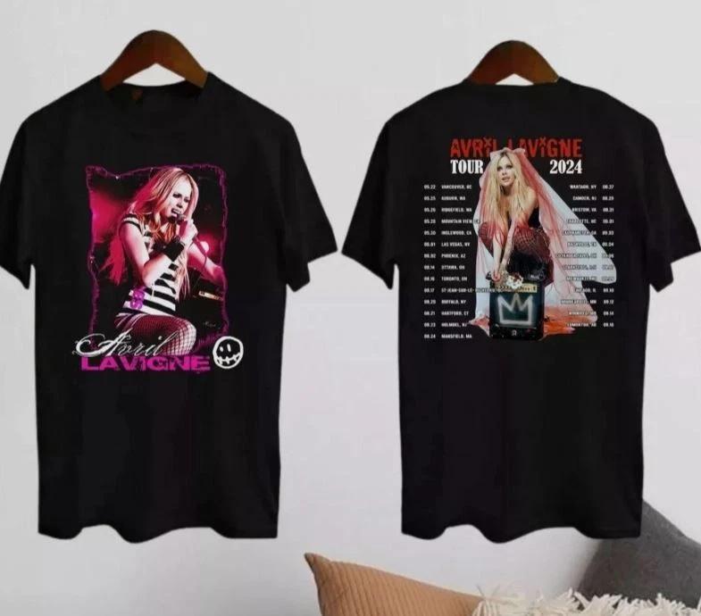 Avril Lavigne Greatest Hits Tour 2024 T-Shirt XL