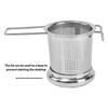 Removable Tea Infuser Stainless Steel Tea Strainer Cover for Dust Protections and Effortlessly Cleaning Brewing Filter