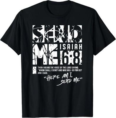 Sende mich Jesaja 6 8 Christlich, Hier bin ich, Sende mich Unisex T-Shirt
