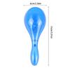 10PCS Plastic Blinking Light Up Maracas Safe Durable Noise Makers For Kids Adults Dance Performances