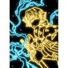 Poster Stile Neon Pittura su Tela Figura Cartone Animato Anime Giapponese Arte Murale Immagine per Soggiorno Decorazione Casa Senza Cornice