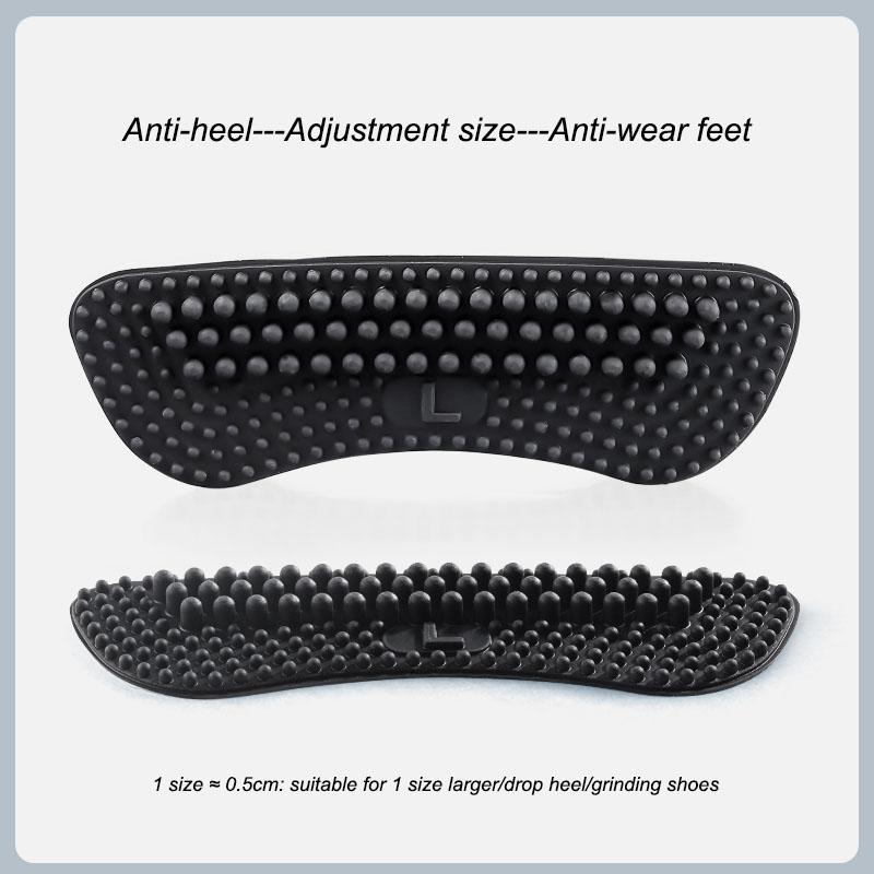Adesivo per Tacco Protezione Tacco per Scarpe Cuscinetti Tacco Antiscivolo Inseri Tacco Antiscivolo Inserti Posteriori Scarpa in Silicone Cura del Piede per Donne Uomini