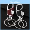 High-quality Stainless Steel Keychain With Innovative Button Design