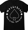 MOTORHEAD Geboren um zu verlieren Lebe um zu gewinnen LEMMY Rockband T-Shirt