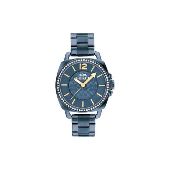 [Coach] [Regular Import] Women s Watch BOYFRIEND Dark Blue Dial Stainless Steel Strap 14503985