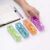 Transparenter Butterstick Squishy Spielzeug Buntes Band Butterstick Kneten Heimdekoration