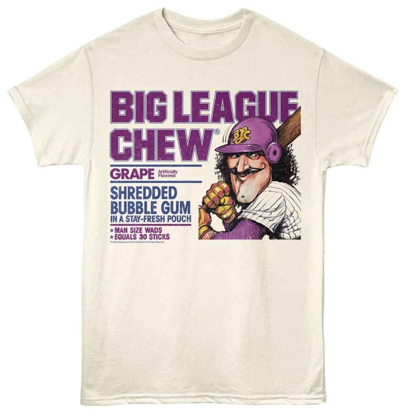 Big League Chew Vintage Grape Natural T-Shirt 4XL